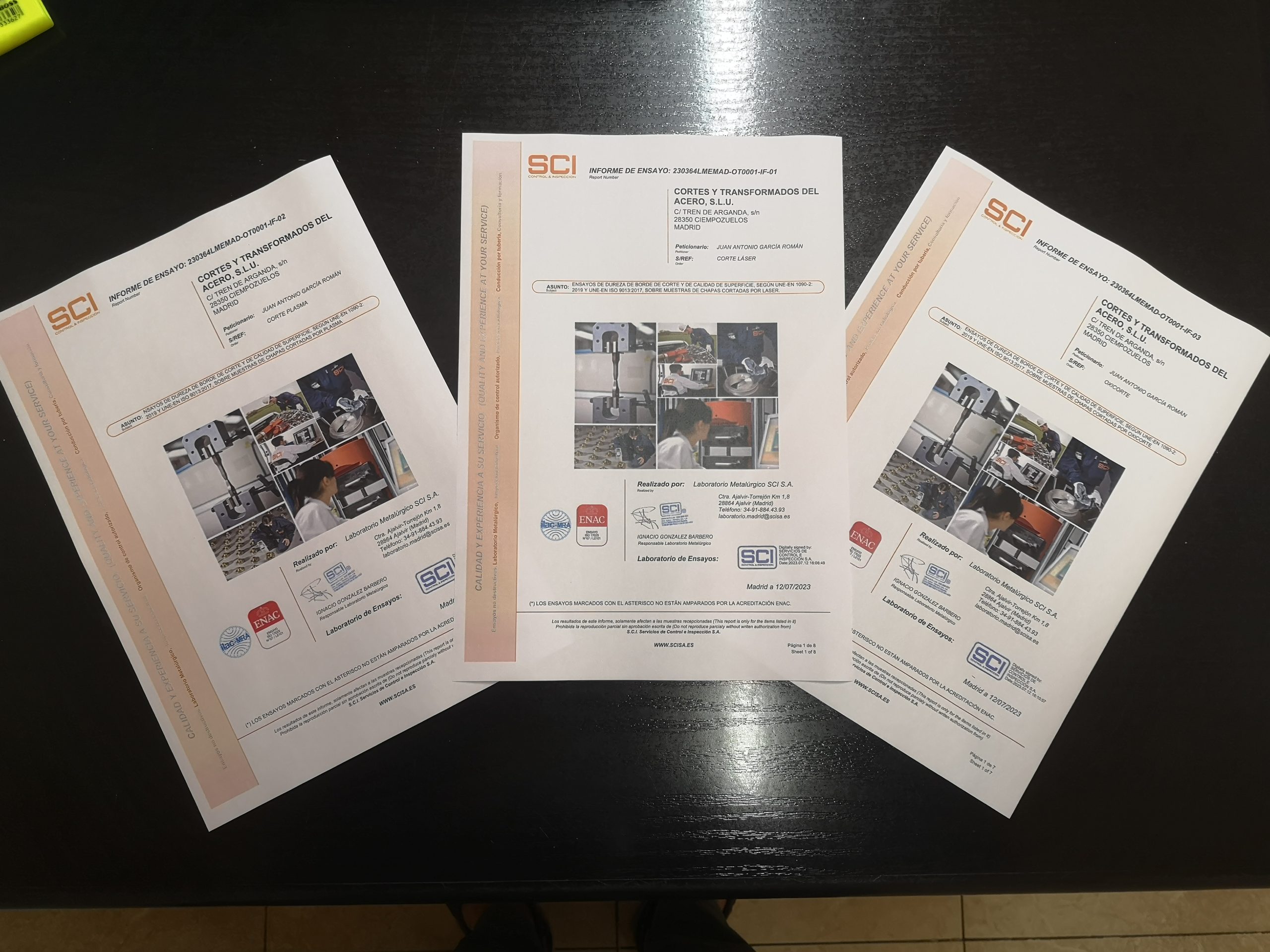 Controles de calidad